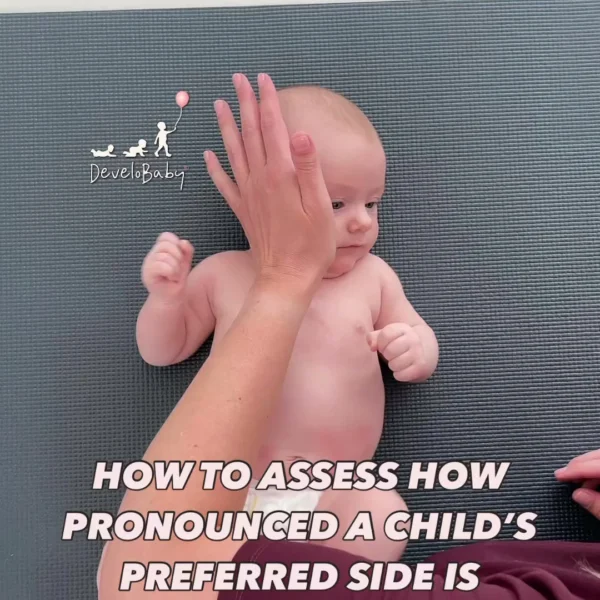 For some babies with a preferred side, simply stimulating the “harder” side is enough to restore symmetry — but that’s …