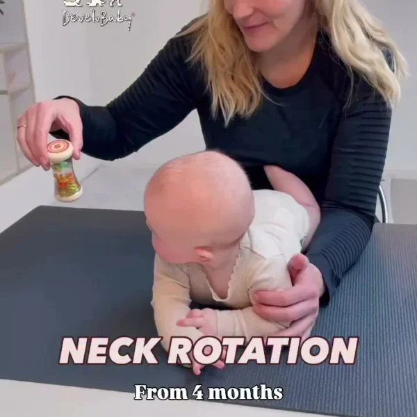 Age: From around 4 months. Neck rotation and crossing the midline during tummy time are crucial for both motor and cogn…