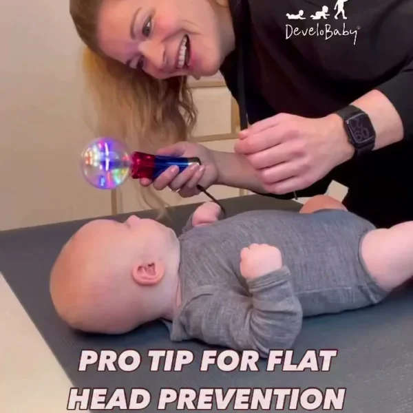 An effective tip to prevent a preferred side, back arching and flat head syndrome is to approach your baby from both si…