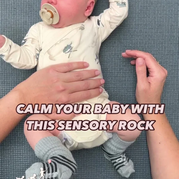 “The Sensory Rock” is a little trick I’ve used with my own children and now use all the time in my clinic. It’s often s…