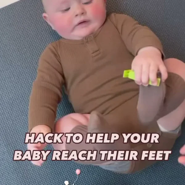 From around six months, most babies can reach their feet and put them in their mouths. However, if a baby tends to exte…
