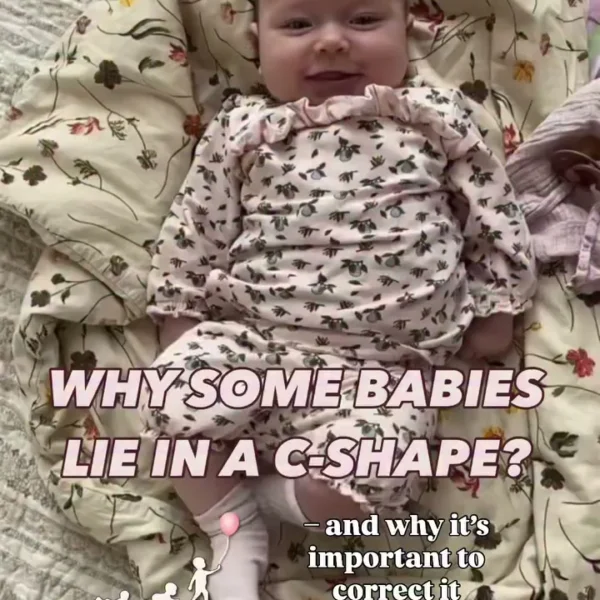 Banana shape – or C-shape – is a preferred side challenge, where baby lies with their body curved to one side and the h…