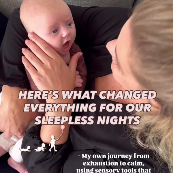 My daughter struggled with sleep for a long time when she was a baby! At that time, I wasn’t a pediatric physiotherapis…