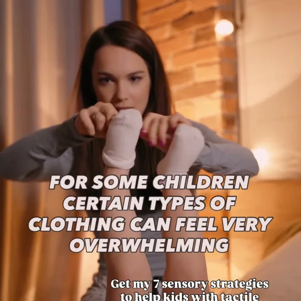 For some children, touch — like wearing clothes — can feel overwhelmingly intense. It might be a particular pair of soc…