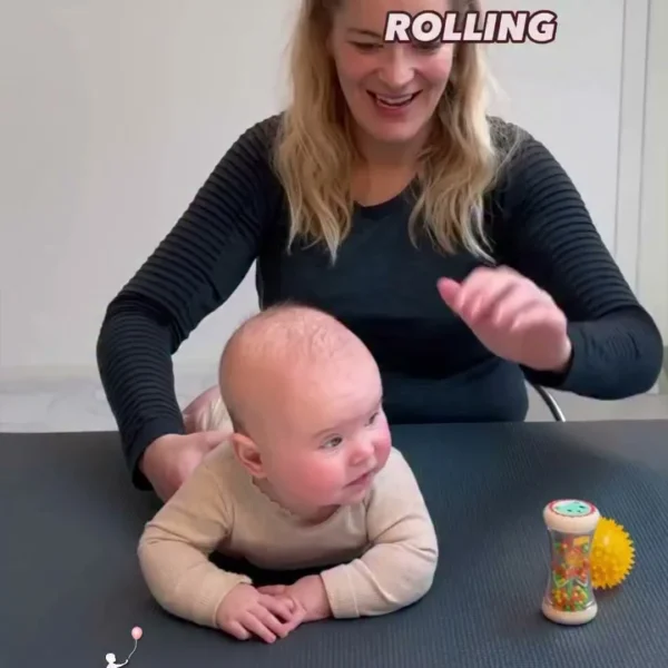 Active belly-to-back rolling, where the baby consciously controls their muscles, typically develops 4-8 weeks after the…