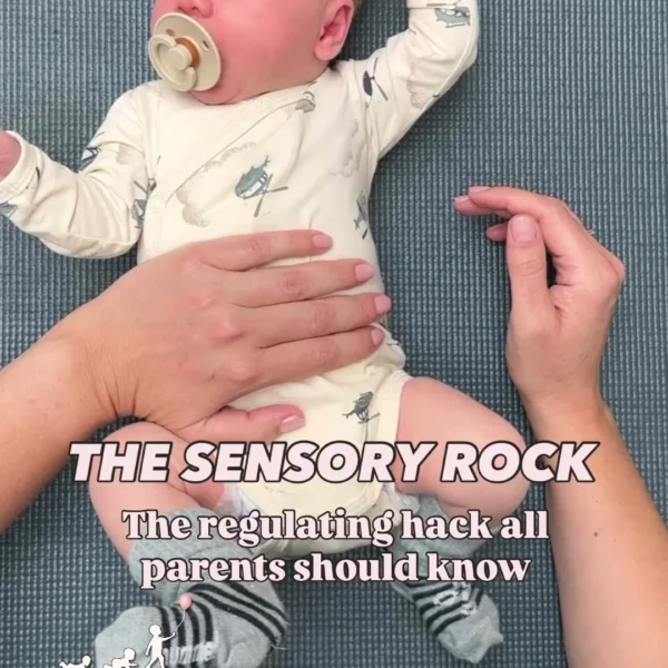 “The Sensory Rock” is a little trick I’ve used with my own children and now use all the time in my clinic. It’s often s…