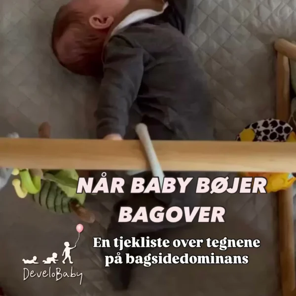 Mange babyer har en tendens til at bøje ryggen bagover. Det er ofte en midlertidig reaktion på grund af gråd, lette spæ…