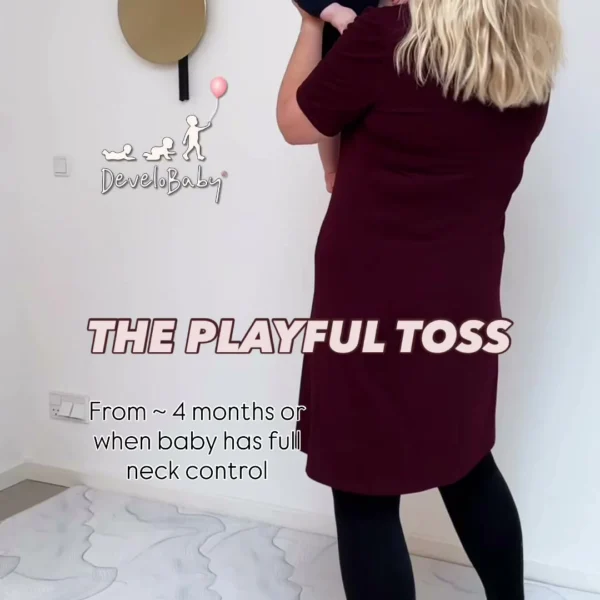 “The Playful Toss” is a lot of fun and it’s great for vestibular stimulation and joy of movement. It can be done with b…