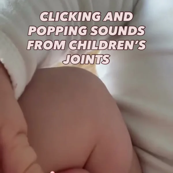 I often get asked what it means when a child’s joints make clicking or popping sounds – and whether it’s something to w…