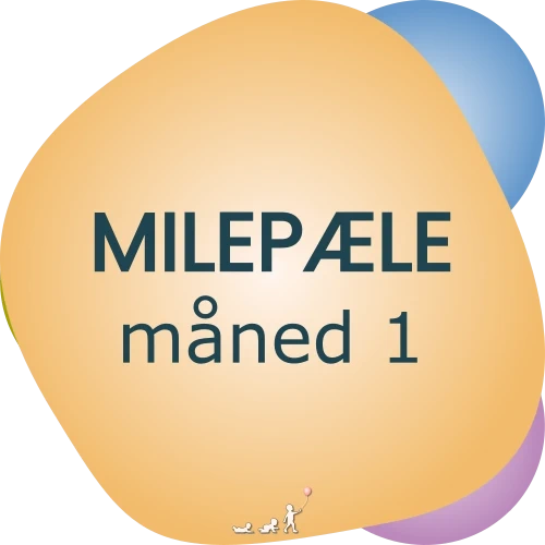 baby milepæle - måned 1