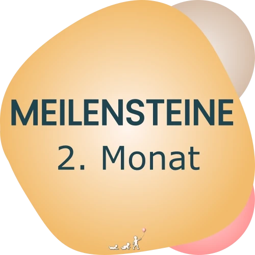 Baby Meilensteine - 2. Monat