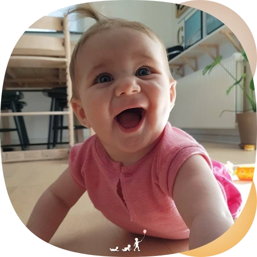 baby milepæle - måned 7