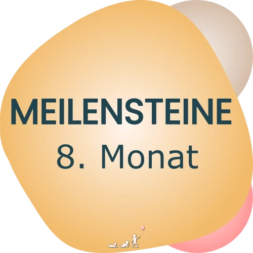 Baby Meilensteine - 8. Monat