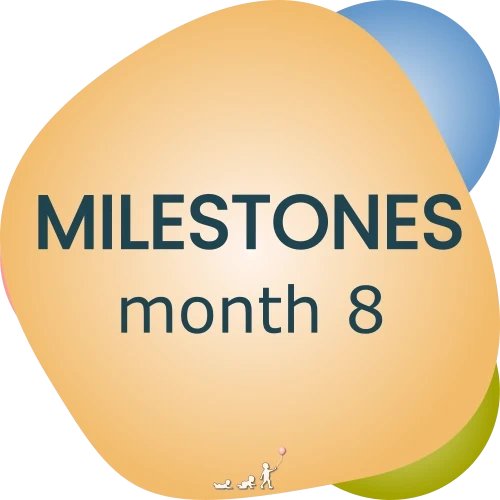 baby milestones - month 8