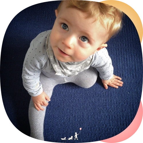 baby milepæle - måned 10