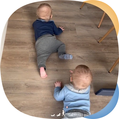 Stærk Baby - Ensidigt Kryb